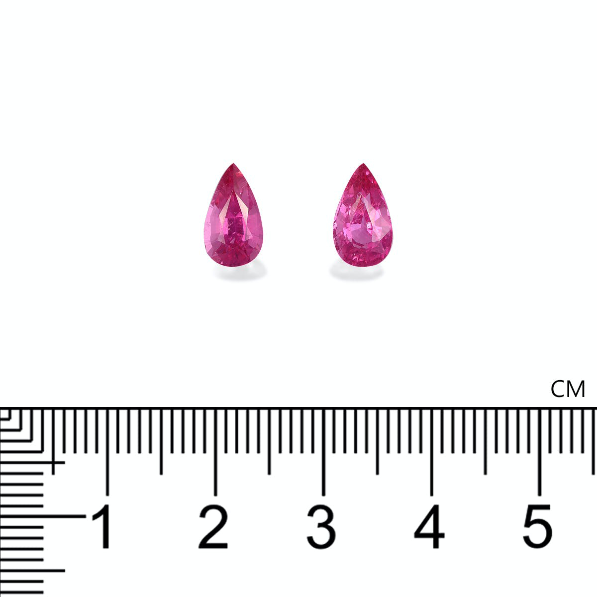Fuscia Pink Rubellite Tourmaline 2.60ct - Pair (RL1286)