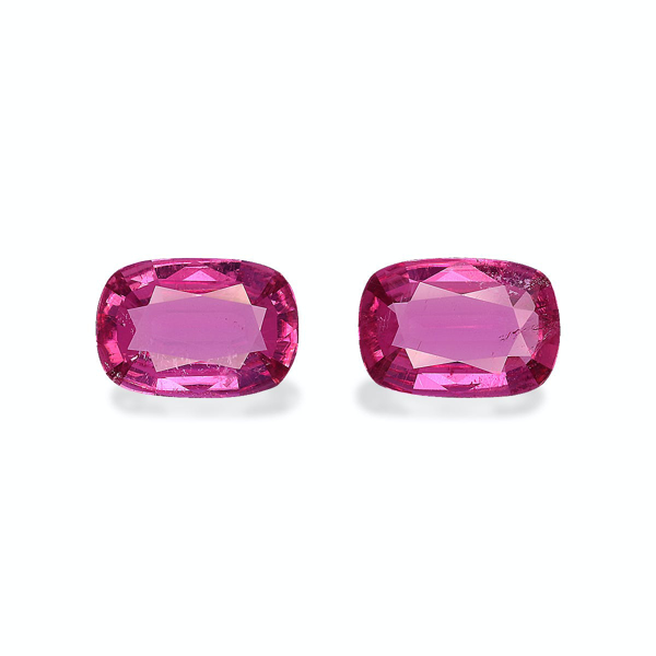 Fuscia Pink Rubellite Tourmaline 2.11ct - 8x6mm Pair (RL1287)