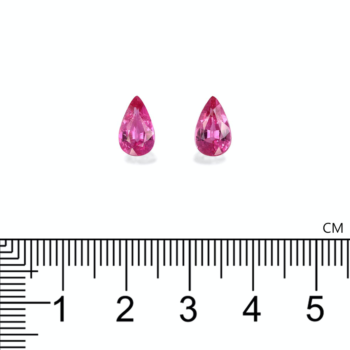 Fuscia Pink Rubellite Tourmaline 2.39ct - Pair (RL1288)