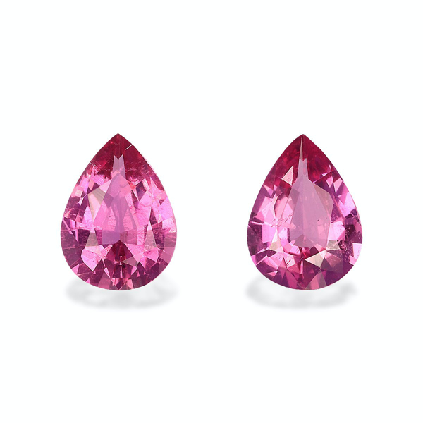 Fuscia Pink Rubellite Tourmaline 1.68ct - 8x6mm Pair (RL1289)