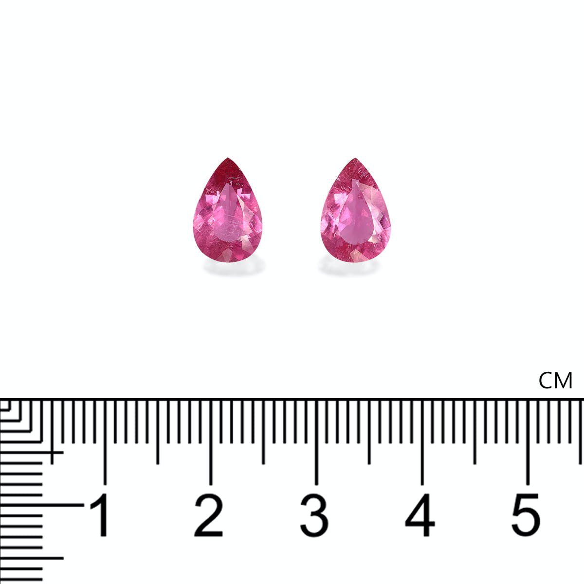 Fuscia Pink Rubellite Tourmaline 2.77ct - Pair (RL1293)