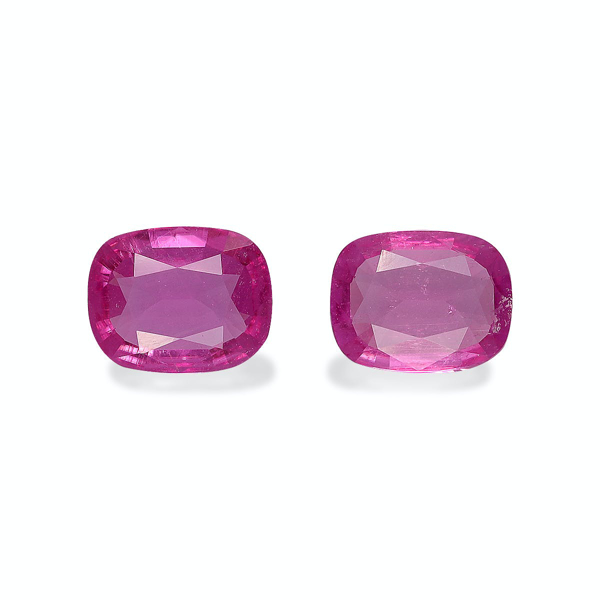 Fuscia Pink Rubellite Tourmaline 1.62ct - 7x5mm Pair (RL1294)