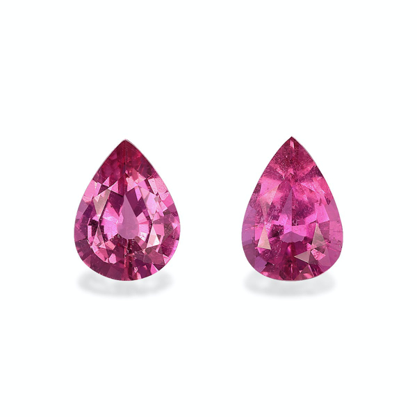 Fuscia Pink Rubellite Tourmaline 1.83ct - 8x6mm Pair (RL1307)