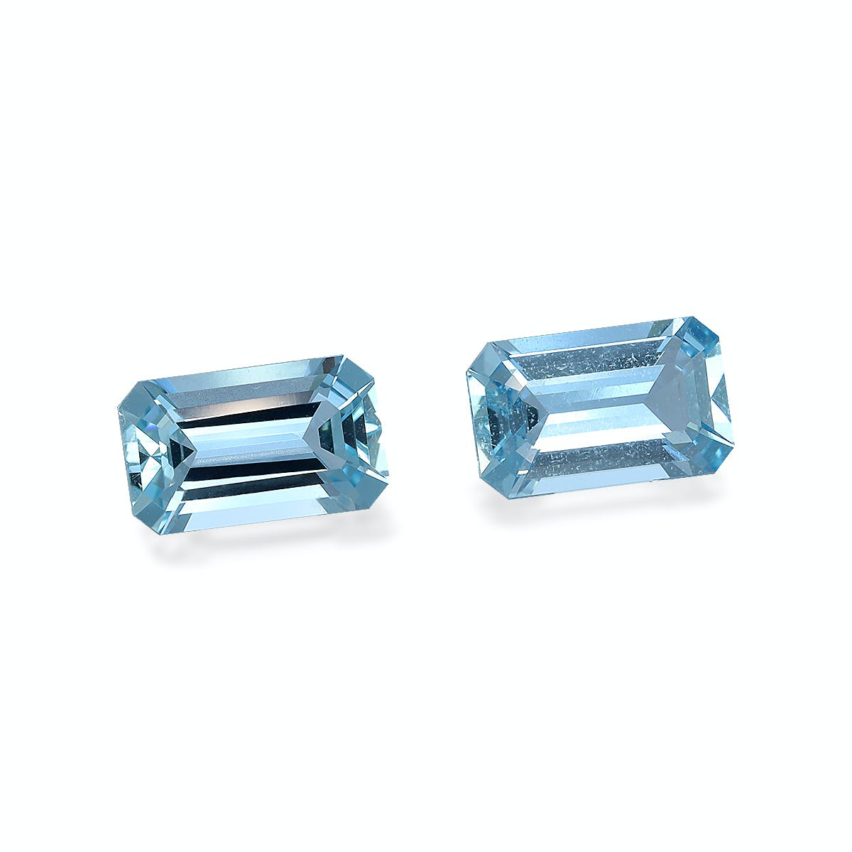 Baby Blue Aquamarine 2.88ct - Pair (AQ4608)