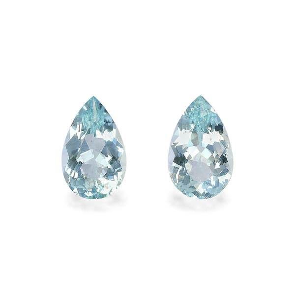 Baby Blue Aquamarine 6.71ct -  Pair (AQ3557)