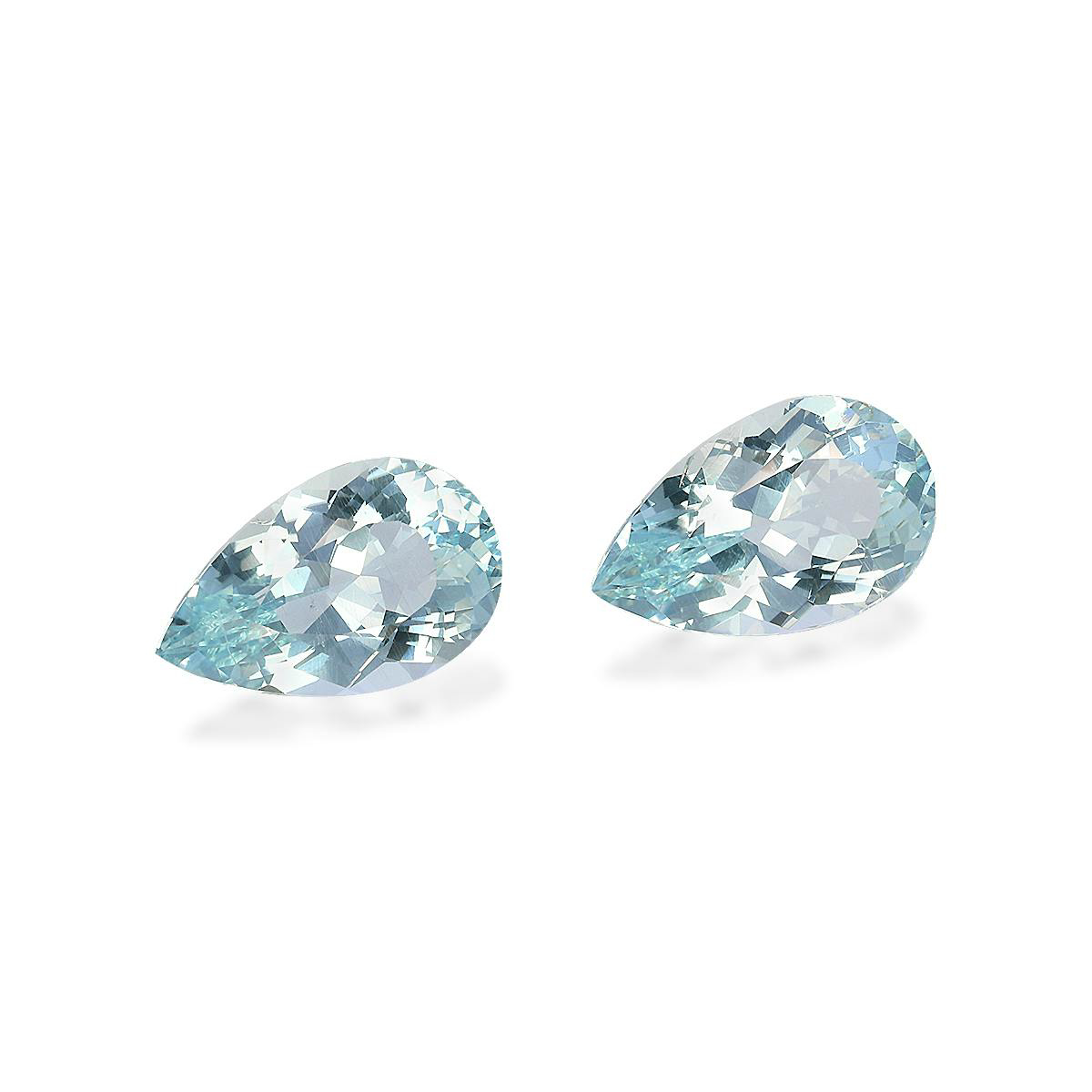 Baby Blue Aquamarine 6.71ct -  Pair (AQ3557)