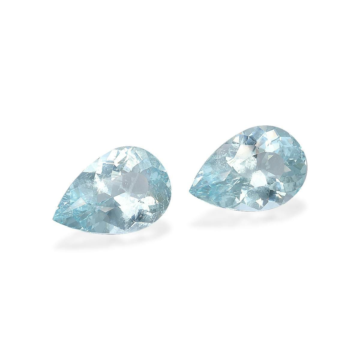 Baby Blue Aquamarine 6.26ct - Pair (AQ3500)