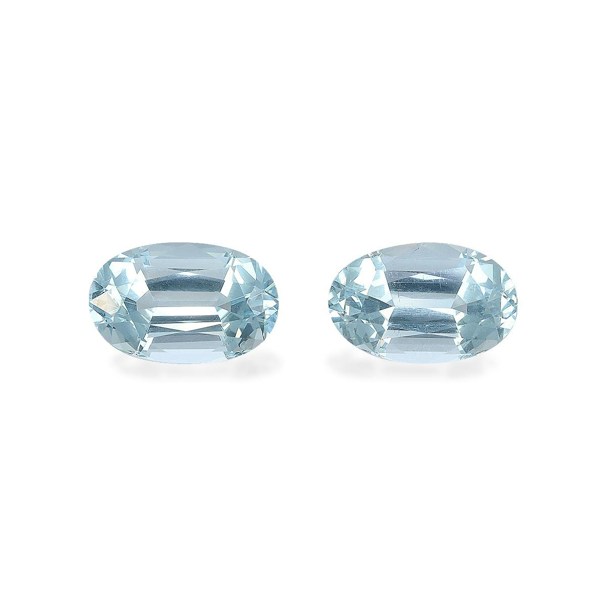 Sky Blue Aquamarine 4.92ct -  Pair (AQ4251)