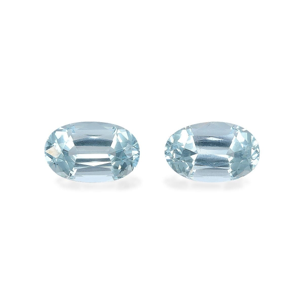 Sky Blue Aquamarine 4.92ct -  Pair (AQ4251)