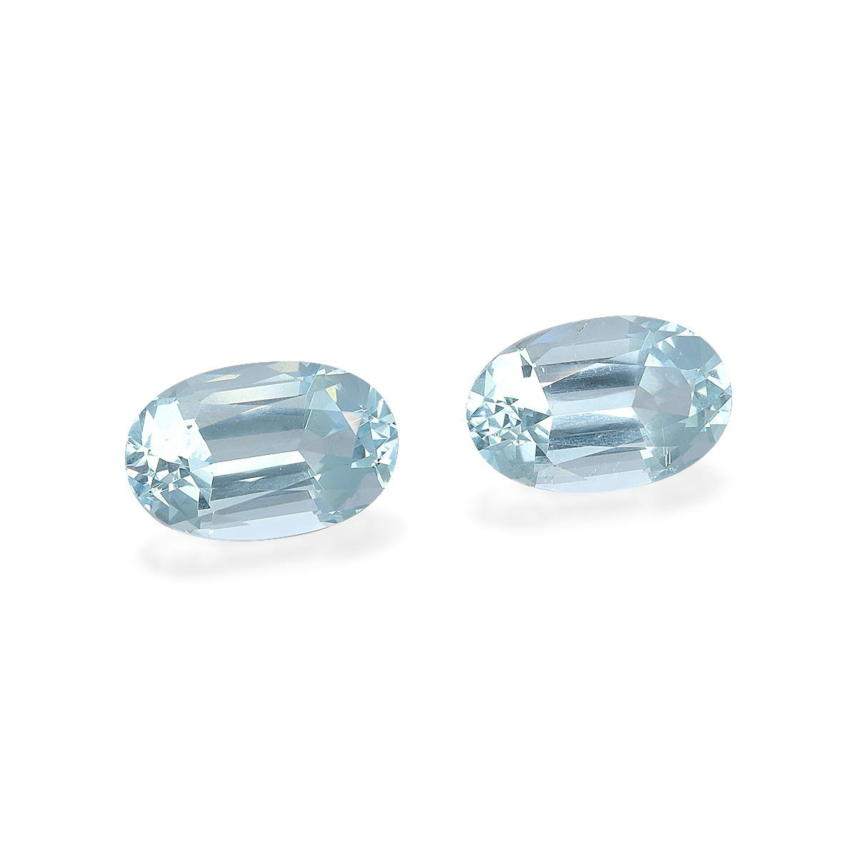 Sky Blue Aquamarine 4.92ct -  Pair (AQ4251)